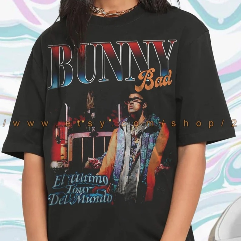 Bad Bunny Tour Shirt.